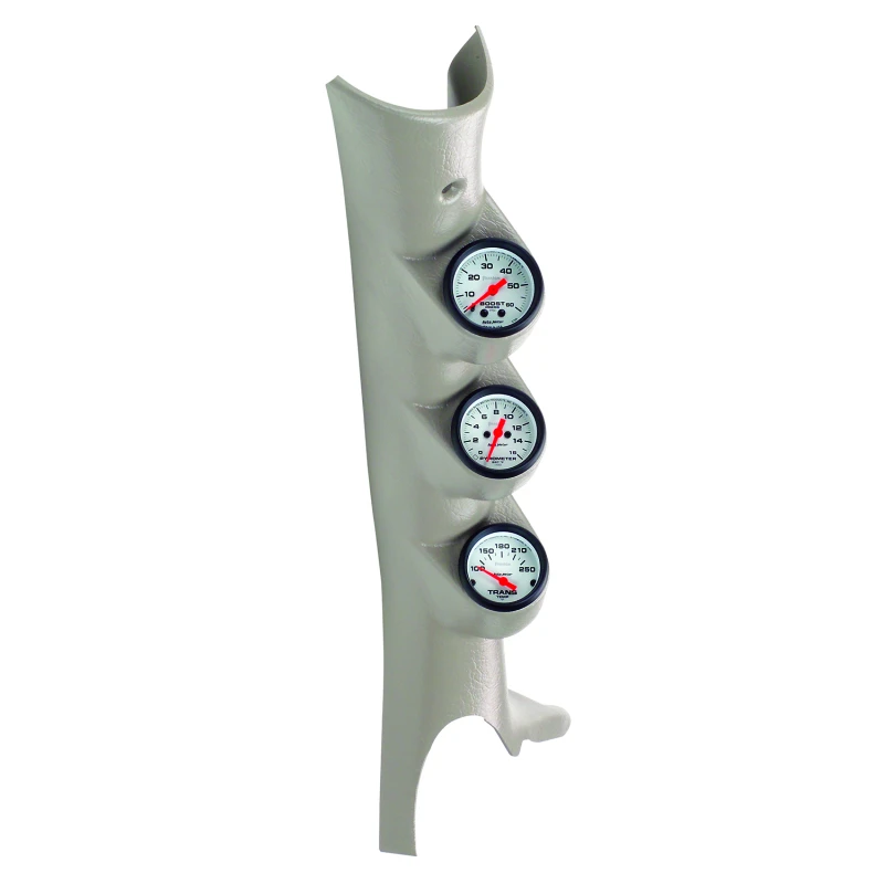 Autometer 03-09 Dodge Ram Taupe Triple Pillar Phantom Gauge Kit