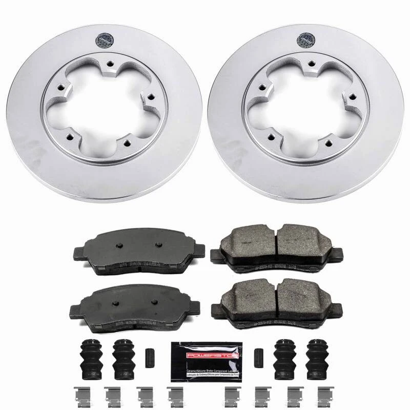 Power Stop 15-19 Ford Transit-150 Rear Z23 Coated Brake Kit