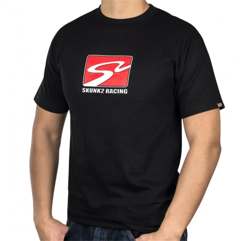 Skunk2 Racetrack-T-Shirt (Schwarz) L