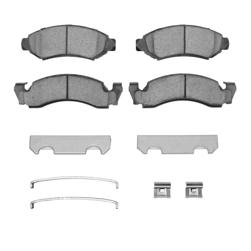 DFC 73-85 Ford E-150 Econoline Club Wagon Front Heavy Duty Pads and Hardware Kit