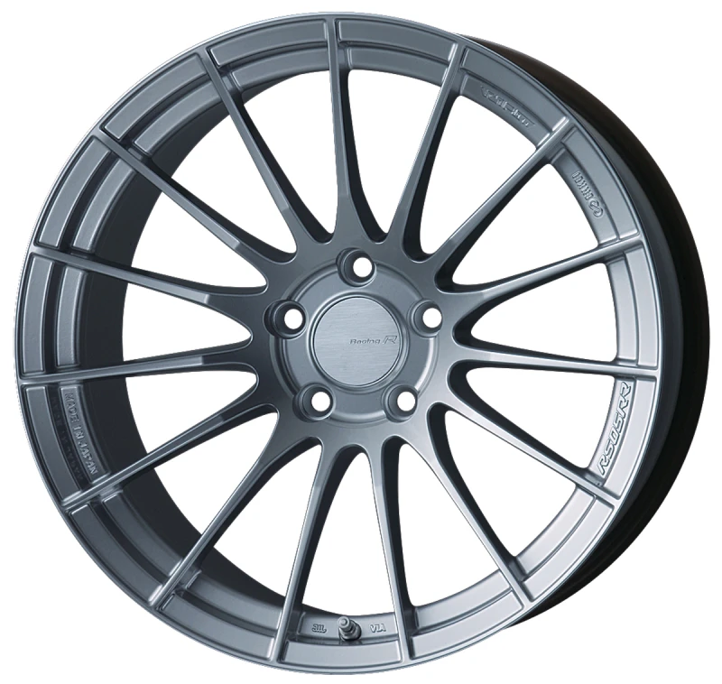 Enkei RS05-RR 18x9.5 22mm ET 5x114.3 75 Bore Sparkle Silver Wheel Evo 8/9 350z Spcl Order/No Cancel