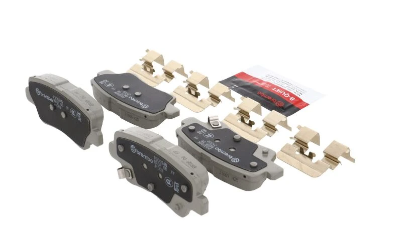 Brembo OE Keramik-Bremsbeläge für 2017 Hyundai Elantra / 18-22 Ioniq / 18-19 Sonata / 16-17 Veloster