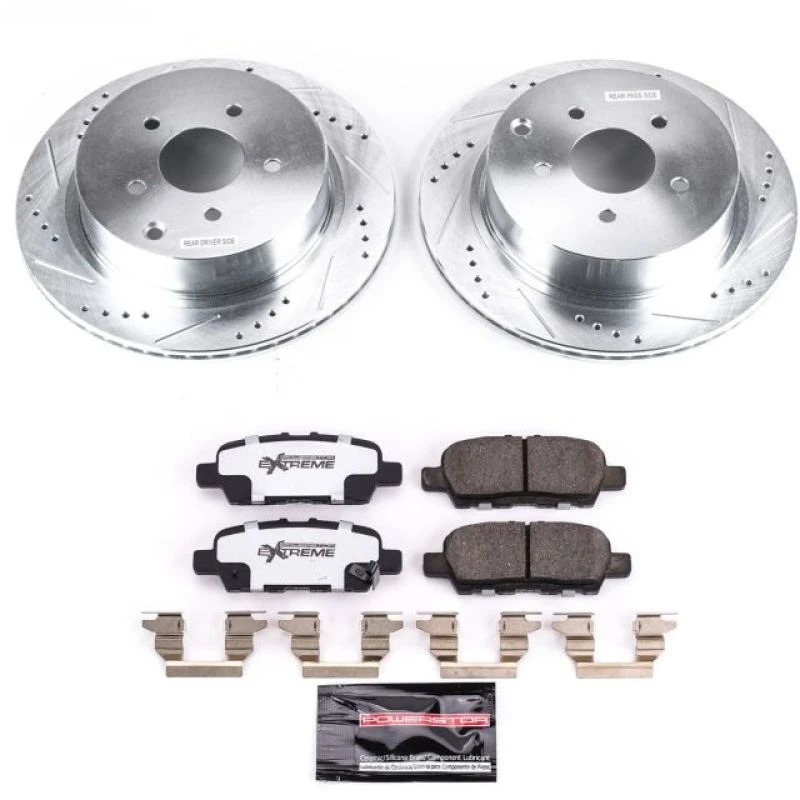 powerstop_K8021-26-67945d7e7c4c2 Power Stop 18-19 Infiniti Q50 Rear Z26 Street Warrior Brake Kit