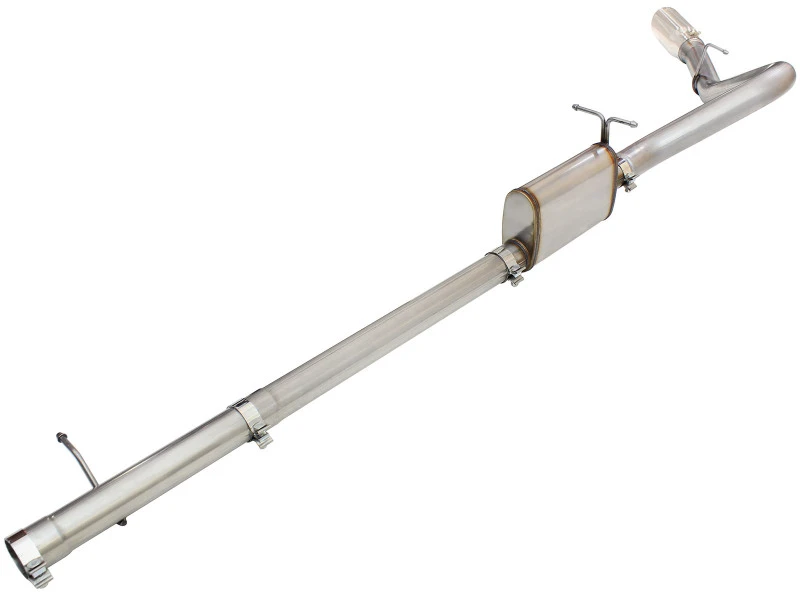 aFe MACHForce XP Auspuff 3in-3.5in SS Einzelseitige Verlängerung CB mit polierter Spitze 99-04 Ford F-250 V8 5.4L/6.8L