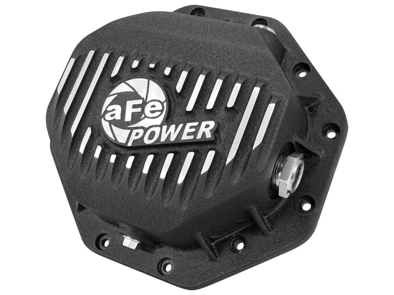 AFE-Hinterachs-Differential-Abdeckung (Schwarz, bearbeitet; Pro-Serie); Dodge/RAM 94-14 Corporate 9.25 (12-Bolt)