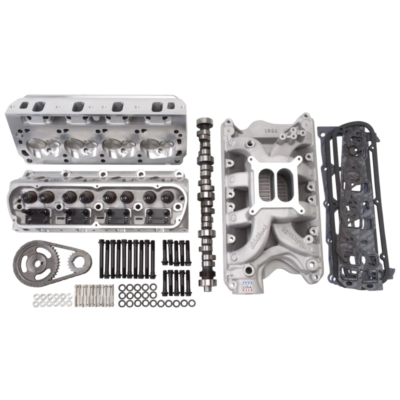 Edelbrock Top-End-Kit für S/B Ford 351W - 460+ PS mit RPM Xtreme Köpfen und Rollen-Nockenwelle