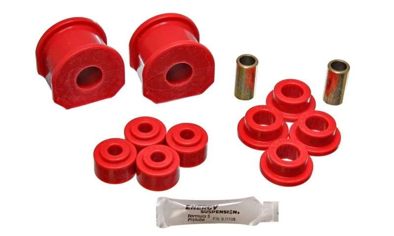 Energy Suspension Ford F100/150/250/350 Rote Fr- und Rr-B-Style 3/4-Zoll-Stabilisator-Bushing-Sätze