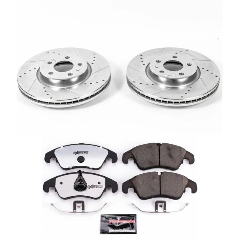 powerstop_K6133-26-679455270a322 Power Stop 12-16 Audi A4 Front Z26 Street Warrior Brake Kit