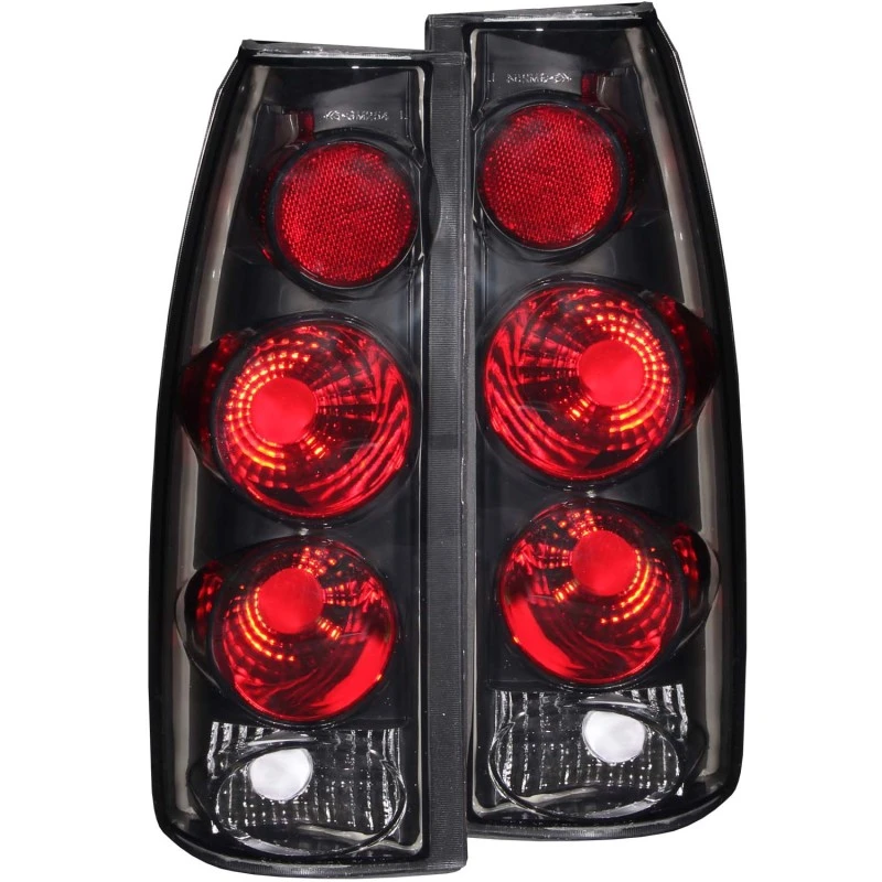 ANZO 1999-2000 Cadillac Escalade Rücklichter Dunkel Rauch 3D Stil