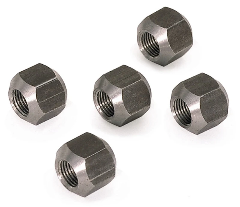 Moroso Doppelendige Radmuttern - 1/2in-20 x 13/16 Hex - 5 Pack