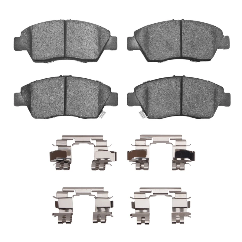 DFC 93-97 Honda Civic Coupe Front Active Performance Pads and Hardware Kit