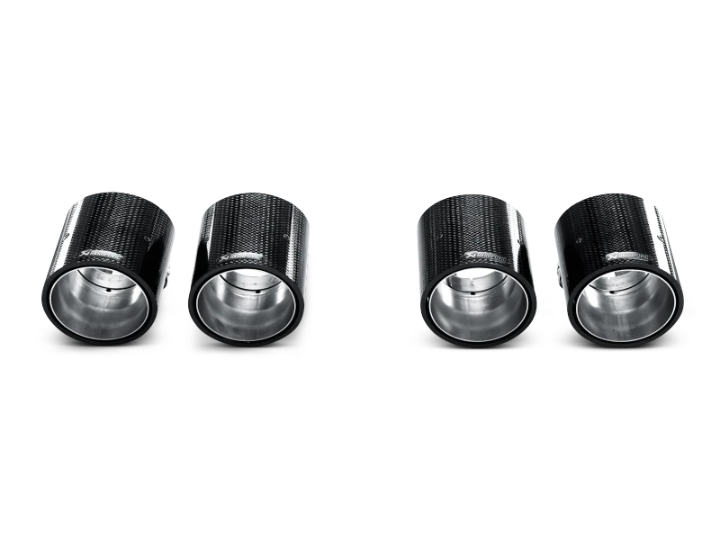 Akrapovic 07-13 BMW M3 (E90/E92/E93) Tail Pipe Set (Carbon)