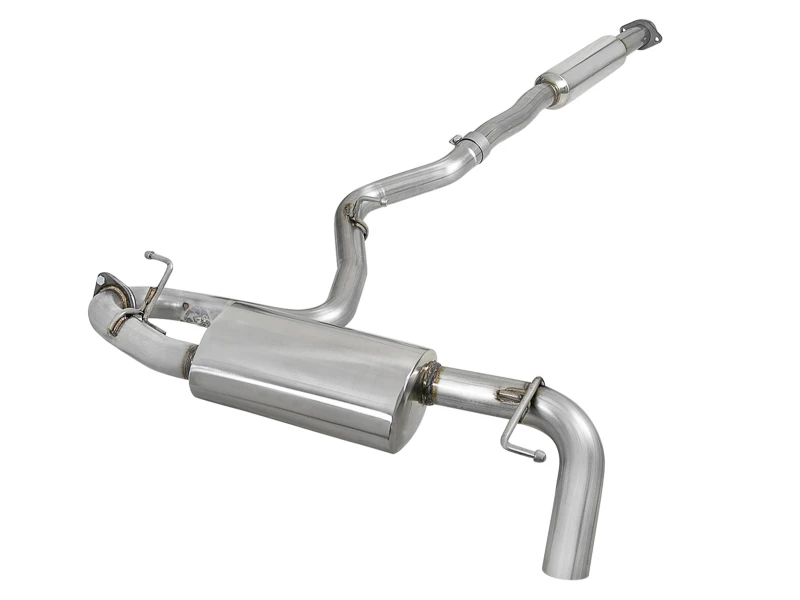 aFe POWER Takeda 2,5-Zoll-304-SS-Cat-Back-Auspuffsystem für Subaru Crosstrek 18-19 H4-2,0L