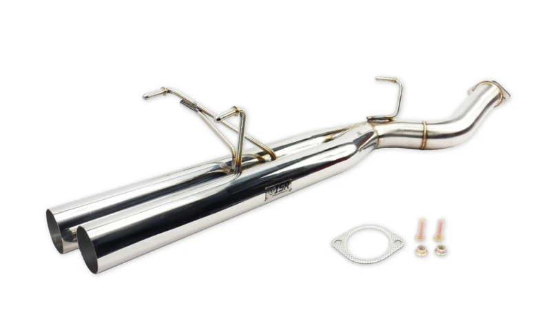 ISR Performance Series II - EP Dual Rear Section Only für 89-94 Nissan 240sx (S13)