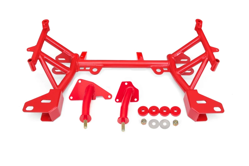 BMR 93-02 4. Generation F-Body K-Member LT1 Motorhalter Pinto-Lenkerhalter Rot