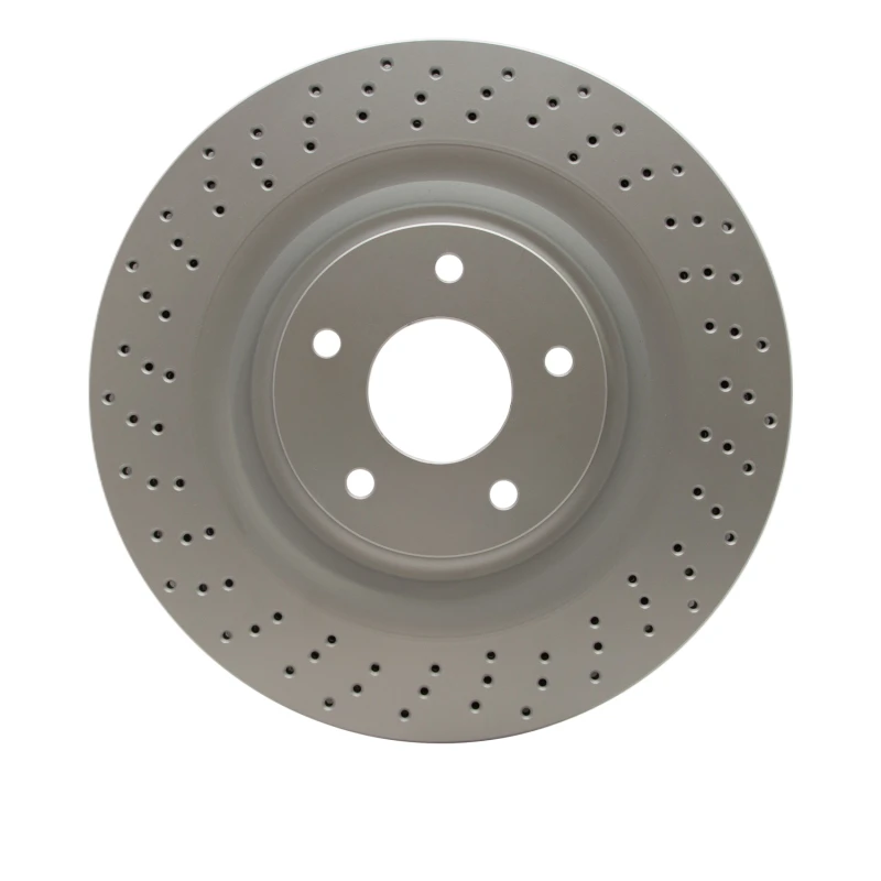DFC 06-13 Chevrolet Corvette Front Drilled GeoSPEC Coated Rotor