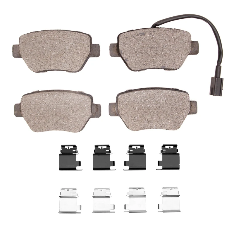 DFC 14-16 Maserati Ghibli Rear Euro 5000 Ceramic Brake Pads and Hardware Kit