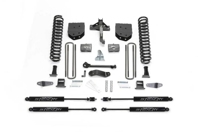 Fabtech 08-10 Ford F450/550 4WD 6-Zoll-Basis-System mit Stealth