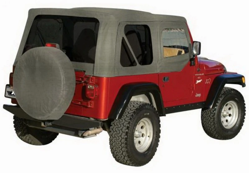 Rampage Komplettverdeck für 1976–1983 Jeep CJ5 – Grau Denim