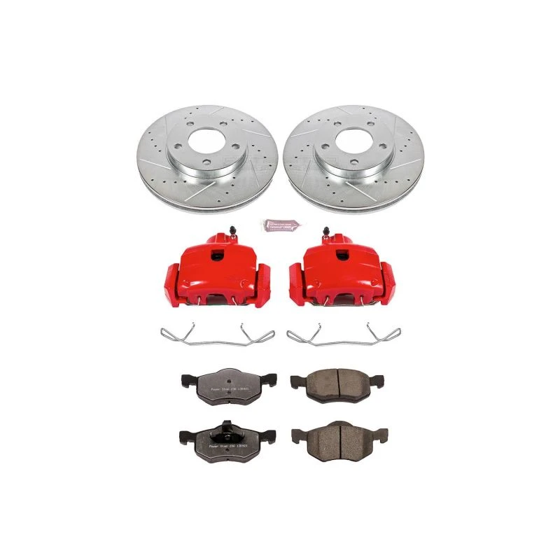 powerstop_KC1930-36-679458e353964 Power Stop 01-07 Ford Escape Front Z36 Truck & Tow Brake Kit w/Calipers