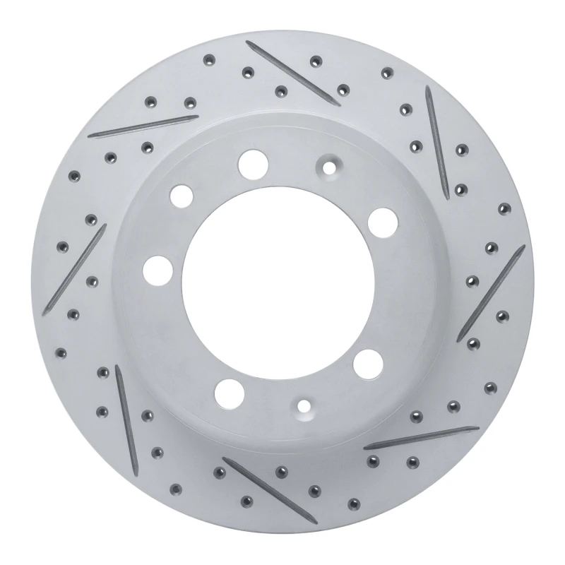 DFC 77-88 Porsche 944 Excl Turbo Rear Right Drilled & Slotted Geoperformance Rotor