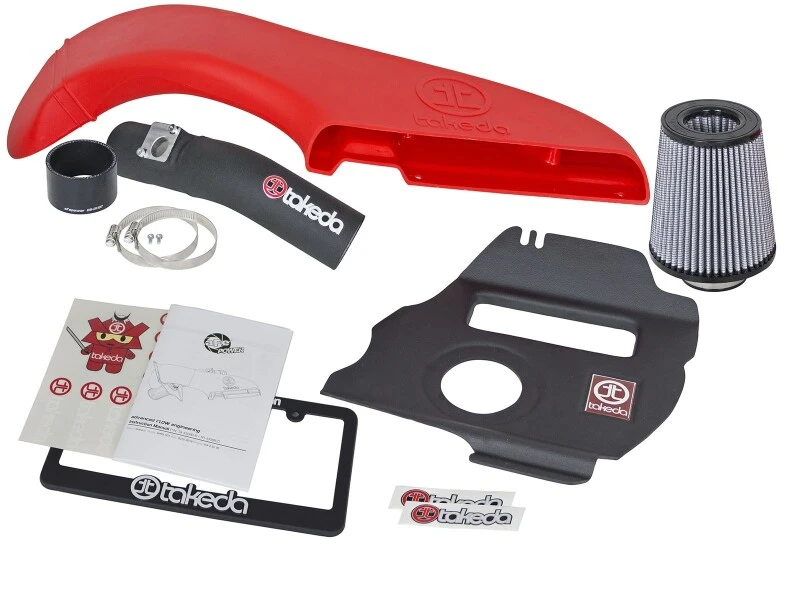aFe Takeda Stage 2 Pro Dry S Kaltluft-Einlasssystem für 15-17 Subaru STI H4-2.5L (t)