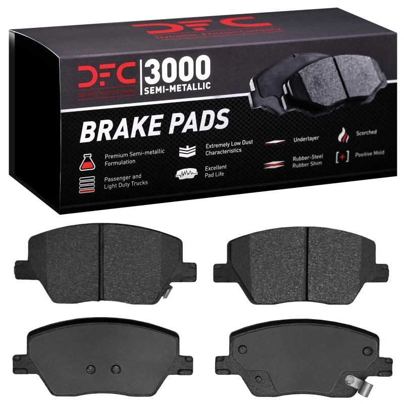 DFC 17-20 Dodge Neon (Mexico) Front 3000 Semi-Metallic Brake Pads