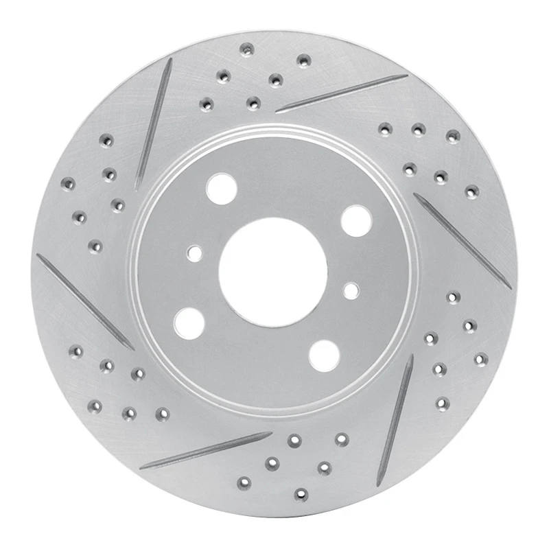 DFC 04-06 Scion Xa Front Left Drilled & Slotted Geoperformance Rotor