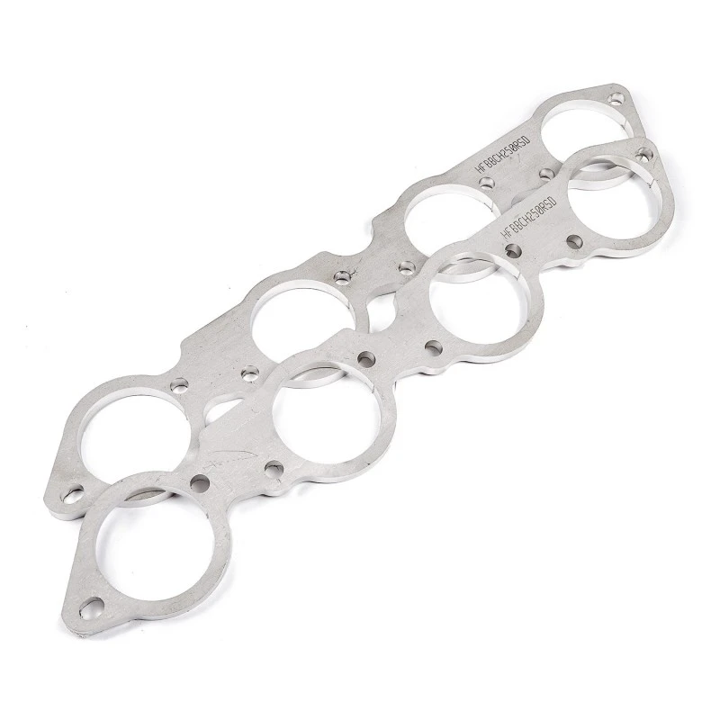 Stainless Works BBC Rund Port 304SS Auspuffflanschen 2-3/8in Primaries (nur für Raised Port Köpfe)