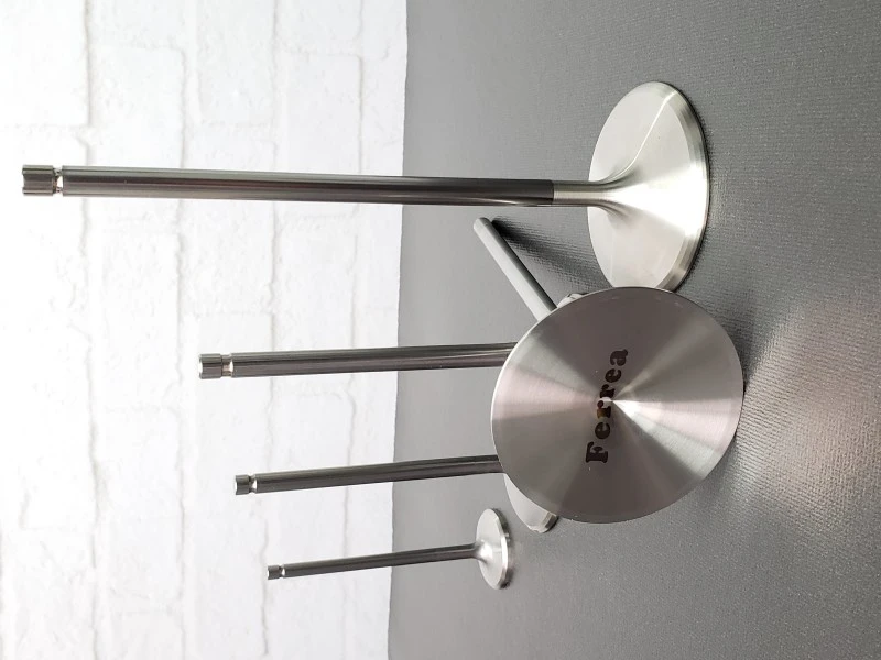 Ferrea Chevy/Chry/Ford SB 2.1in 5/16in 5.34in 0.29in 12 Deg +.400 Ti Comp Intake Valve - Set of 8