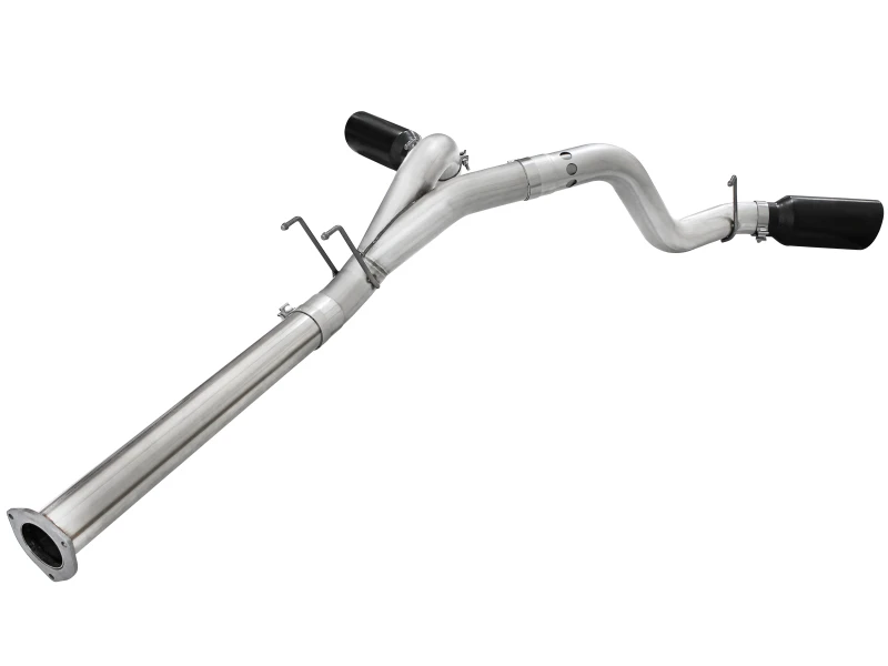 aFe Atlas Auspuff 4 Zoll DPF-Back Al Stahl 11-14 Ford Diesel LKW V8-6.7L (td)