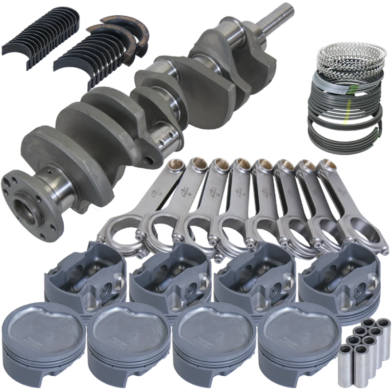 Eagle Ford Big Block Schmiedestahl 4340 4,39in Bohrung 4,3in Hub -38cc Inv Dom Kolben Rotierende Baugruppe