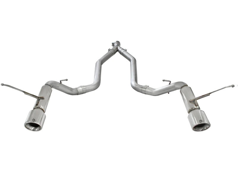 aFe MACHForce XP 14+ Jeep Grand Cherokee V6 3.0L (td) 2,5 Zoll DPF-Back 409 Edelstahl Auspuff mit Resonatoren