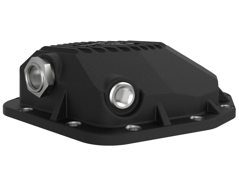 aFe Street Series Hinterachs-Abdeckung Schwarz mit bearbeiteten Rippen 20+ Jeep Gladiator JT (Dana M220)