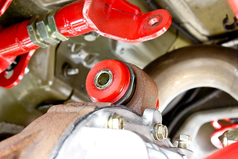 BMR 05-14 S197 Mustang Differenzialbushing-Kit - Rot