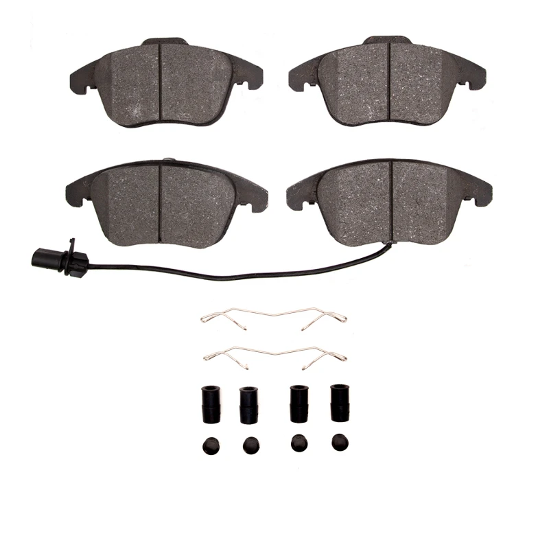 DFC 08-17 Audi A5 Front 3000 Semi-Metallic Brake Pads and Hardware Kit