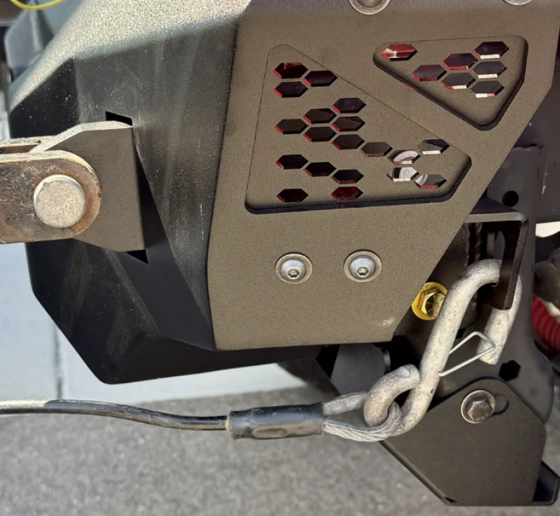 Rock Slide 2018+ Jeep Wrangler JL 300 Series Bumper Flat Tow Brackets