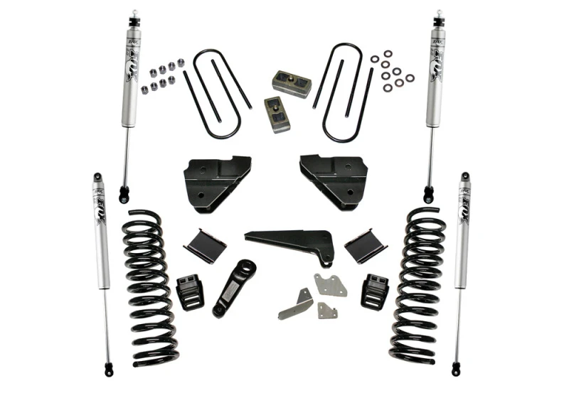 Superlift 4 Zoll Lift Kit mit FOX 2.0 Shocks für 2013–2018 Ram 3500 4WD Diesel