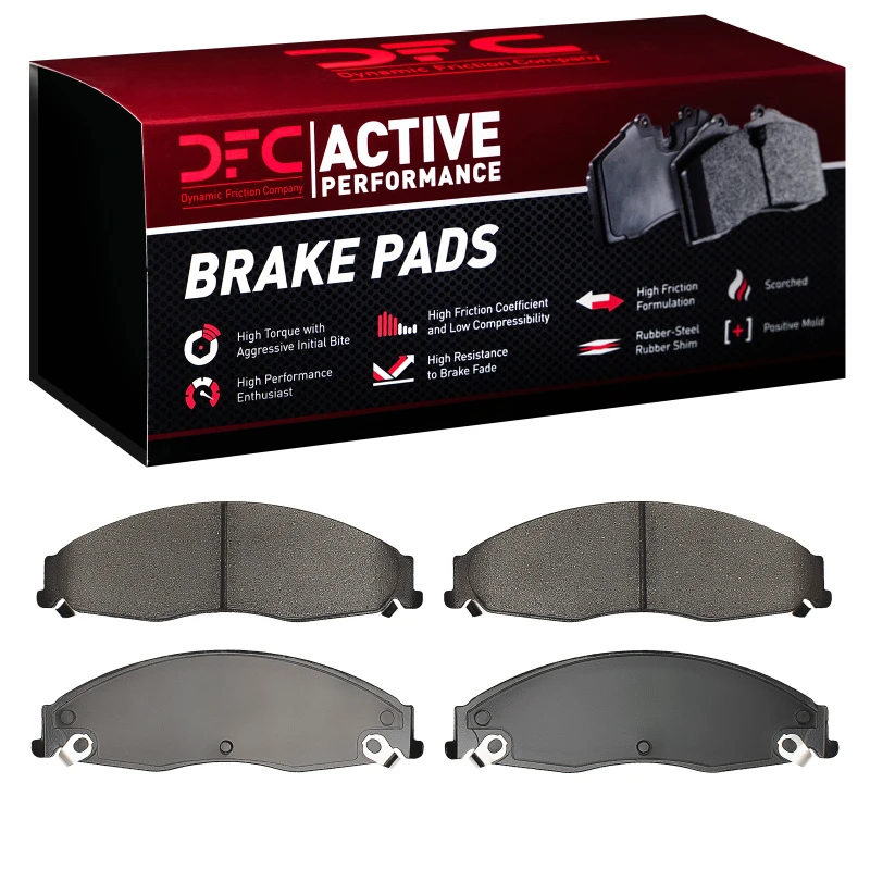 DFC 03-08 Cadillac CTS Front Active Performance Pads - Low Metallic
