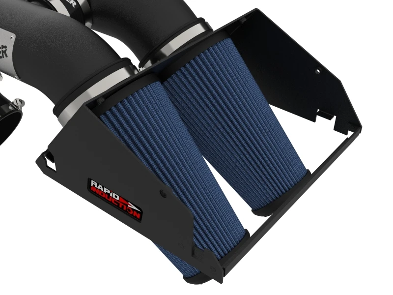 aFe Rapid Induction Pro 5R Kaltluft-Ansaugsystem 21-22 Ford F-150 Raptor V6-3.5L (tt)