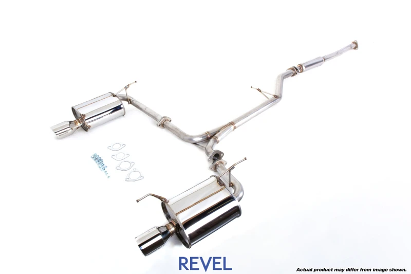 Revel Medallion Touring-S Catback Exhaust - Dual Muffler for 02-03 Acura CL Type S