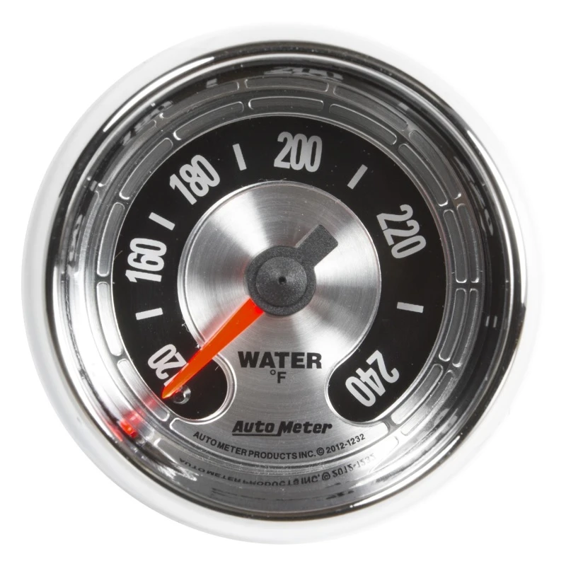 Autometer American Muscle 52mm 240 Grad F Wasser Temp Anzeige