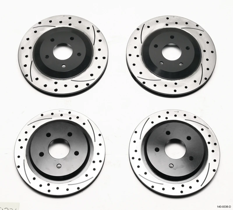 wilwood_140-9336-D-679574c4c1ad2 Wilwood Rotor-Kit Vorne/Hinten-Gelocht/Geschlitzt 97-04 Corvette C5 Alle/ 05-13 C6 Basis