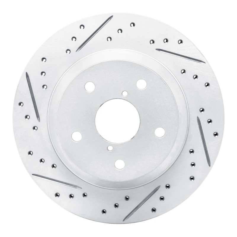 DFC 19-26 Subaru Forester Rear Left Drilled & Slotted Geoperformance Rotor