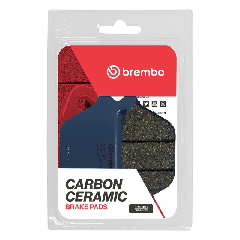 Brembo OE Rear Brake Pad for 88-99 Harley Davidson XLH Series EVcc