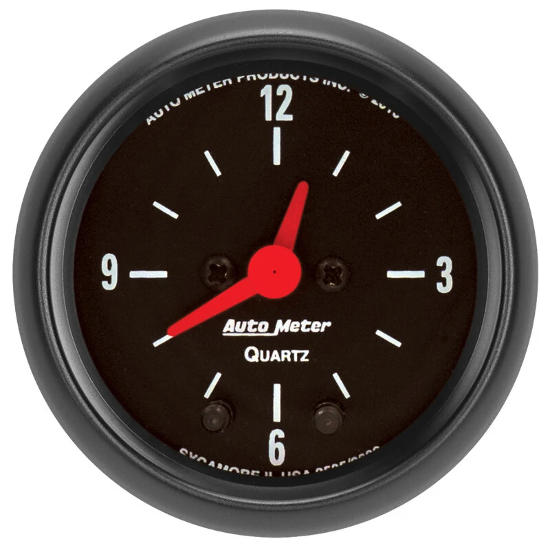 Autometer Z Series 52mm Electric Clock