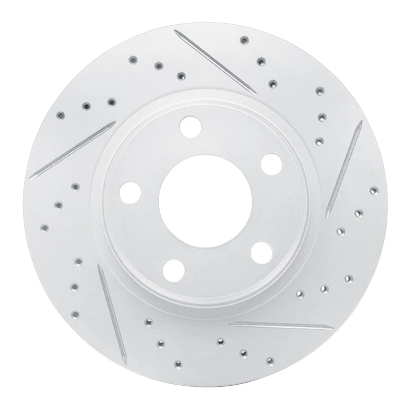 DFC 97-08 Audi S8 Front Right/Rear Right Drilled & Slotted Geoperformance Rotor