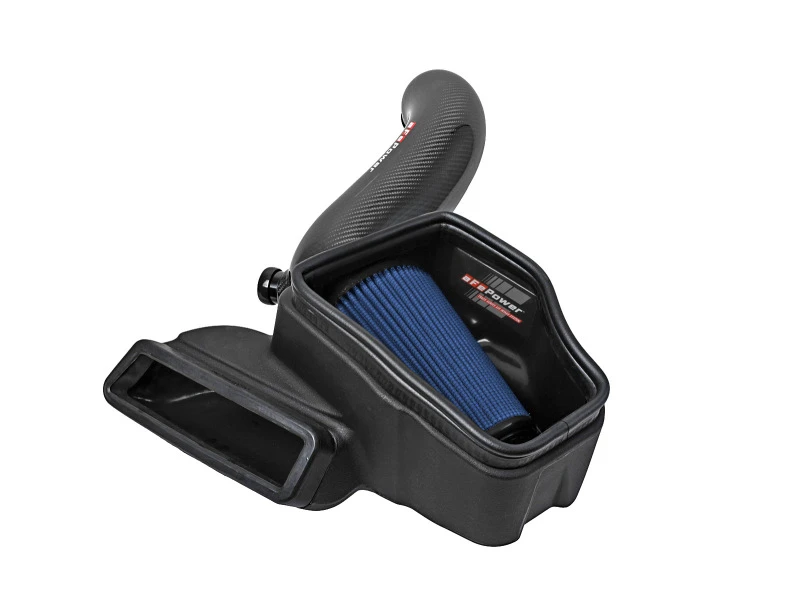 aFe 15-19 VW Golf R (MKVII) L4-2.0L (t) Track-Serie Karbonfaser-Ansaugsystem mit Pro 5R Filter