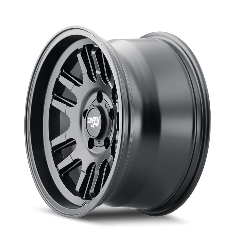 Dirty Life 9310 Canyon 17x9 / 6x139.7 BP / -12mm Offset / 106mm Hub Matte Black Wheel