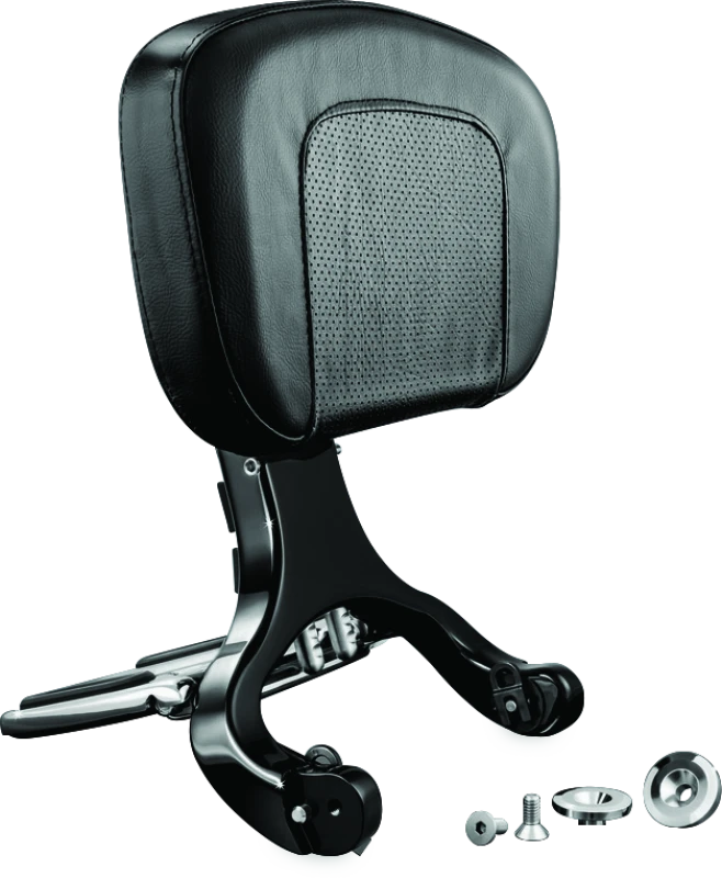 Kuryakyn Multi-Purpose Rückenlehne Schwarz & Chrom